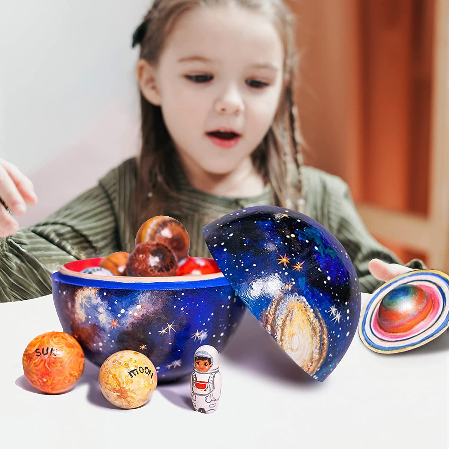 Guili | CosmoCraft | Solar System Experience - Wooden Educational Toy