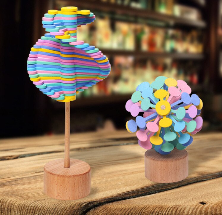 Guili | EcoToys CalmPop | Soothing and Fun - Wooden Fidget Toy