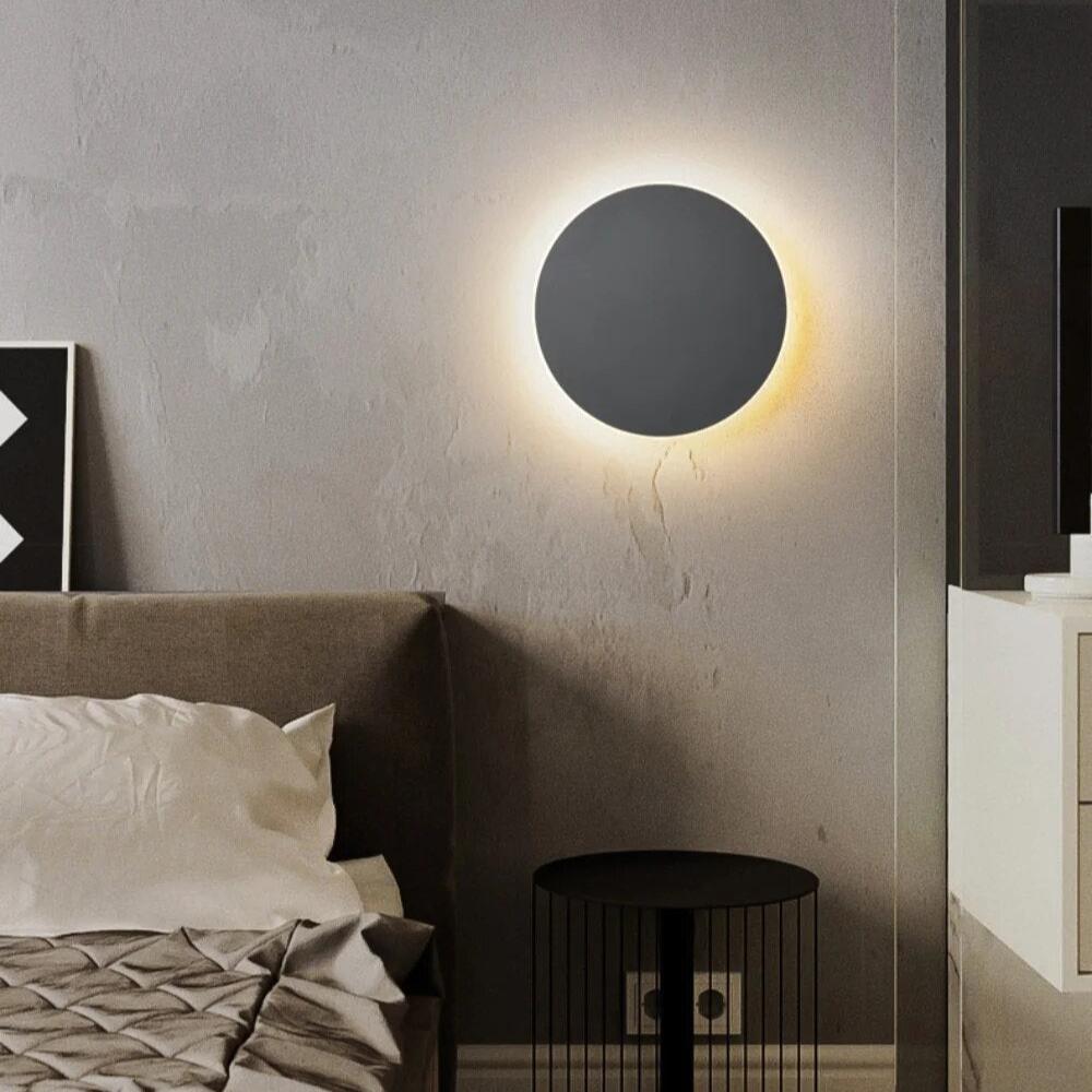 Modern Nordic Round LED Sconce 1-Light