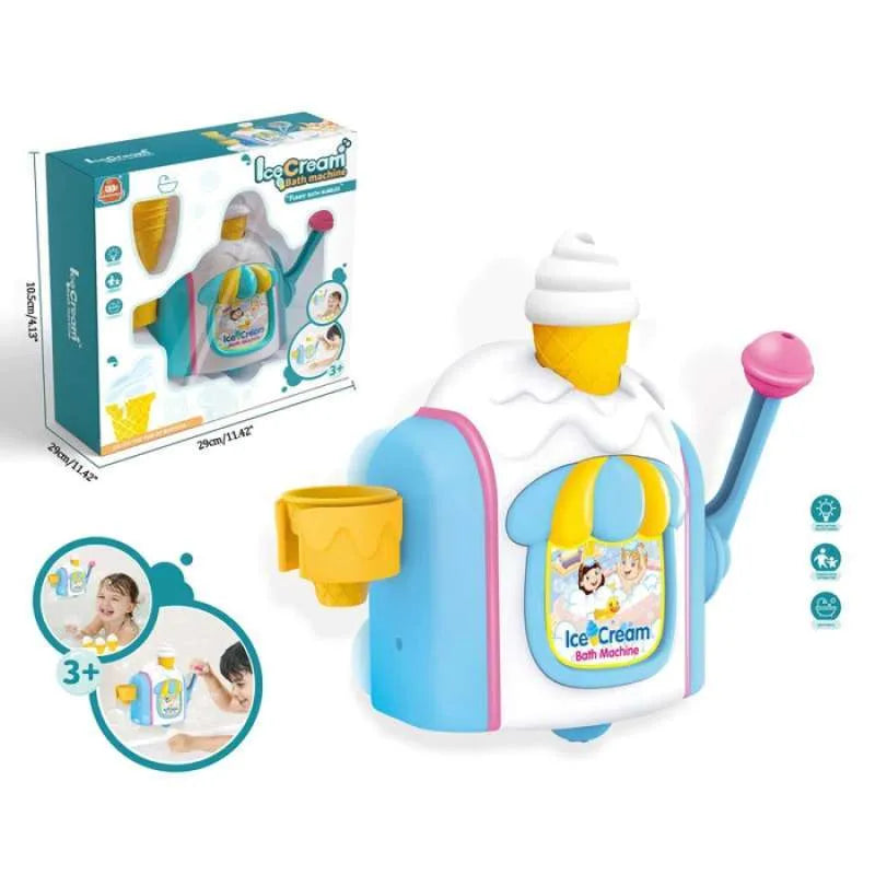 Guili | BubbleCream | Magic Bubbles - Automatic Ice Cream Bubble Machine for Kids