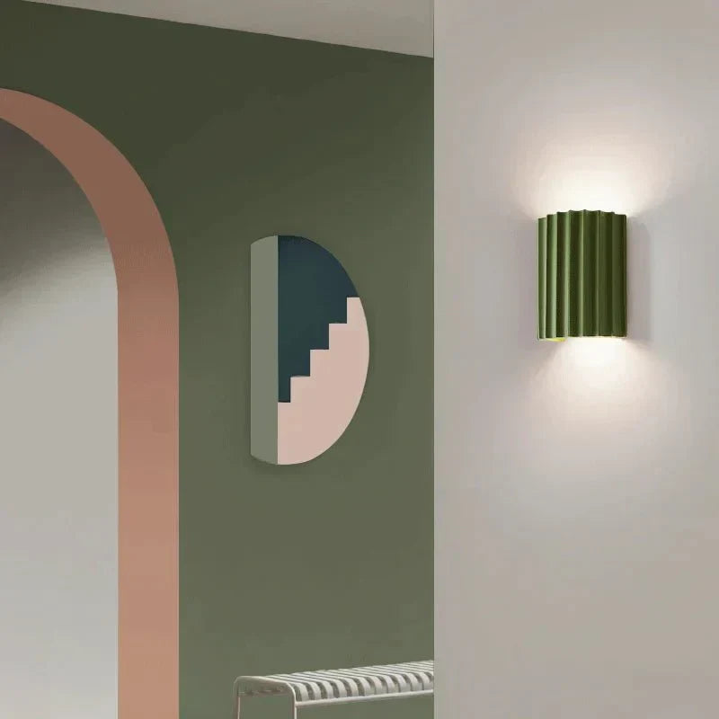 Modern Resin LED Wall Sconce 1-Light