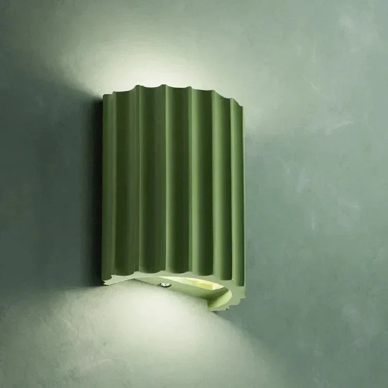 Modern Resin LED Wall Sconce 1-Light