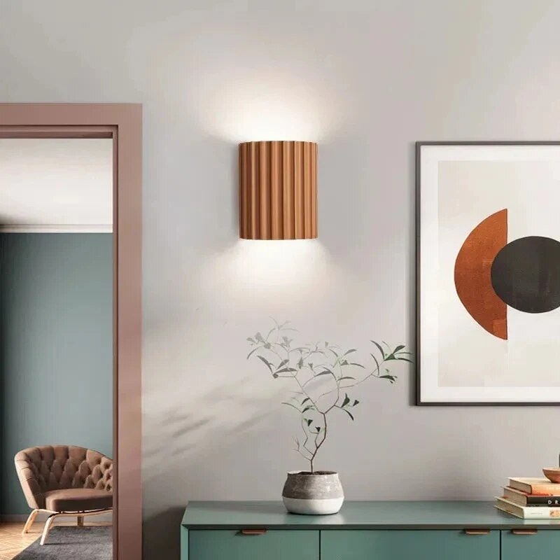 Modern Resin LED Wall Sconce 1-Light
