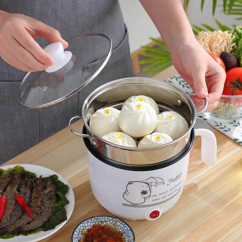 Guili | Mini Electric Double Layer Hot Pot Rice Cooker