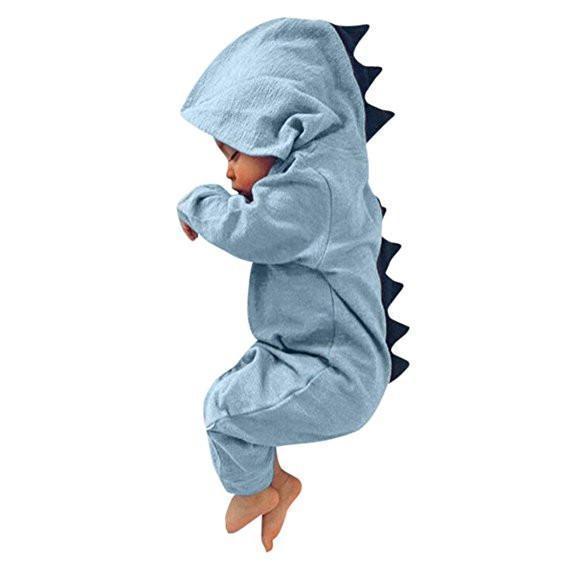 Guili | DinoCuddle Romper | Cuddle Soft Comfort - Dino Jumpsuit for Babies