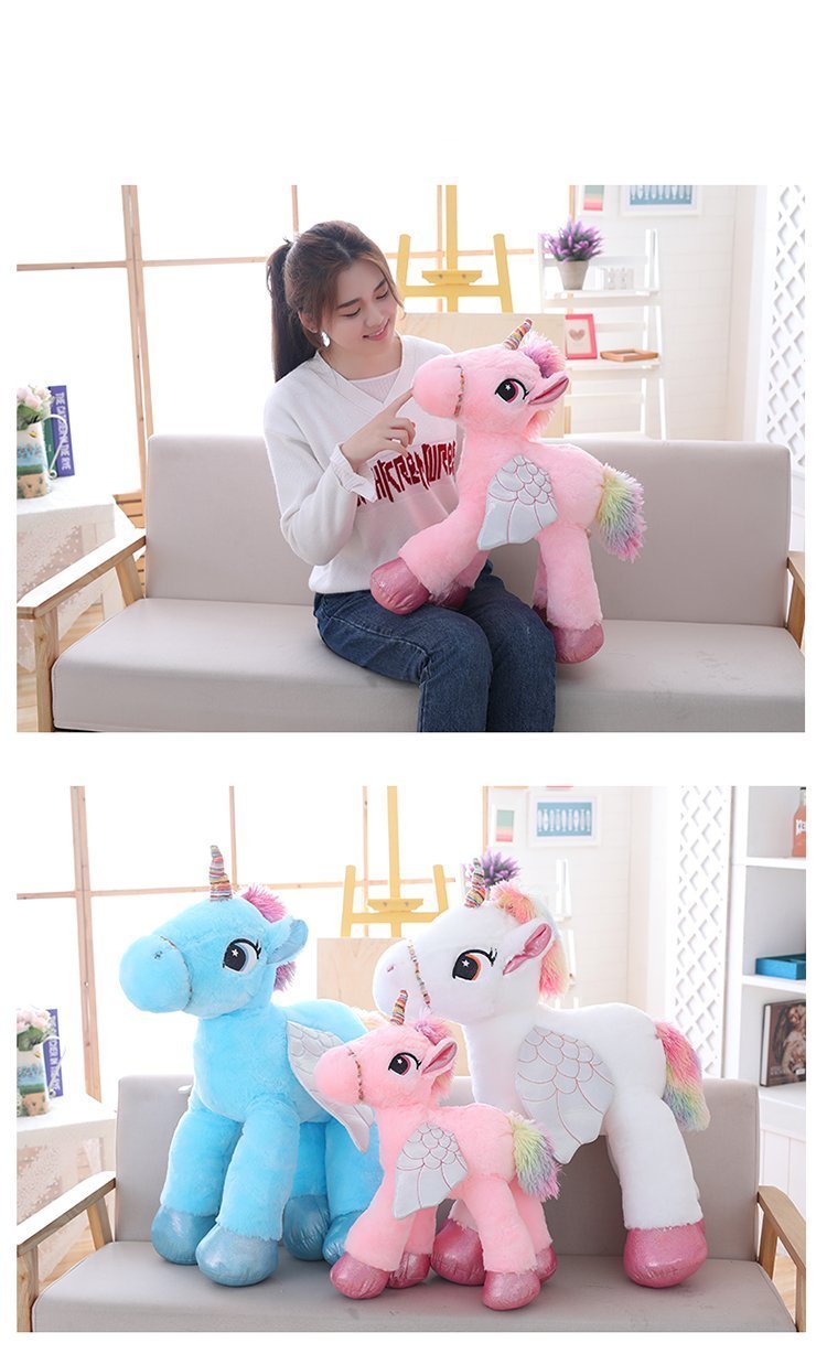 Guili | Unicorn Soft Plush Toy | Perfect gift for children - large, cute and cozy
