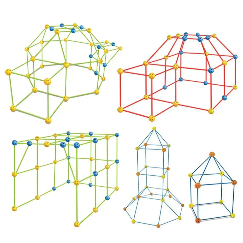 Guili | Kids Construction Forts Kit | Build Magic Forts - For Creative Children