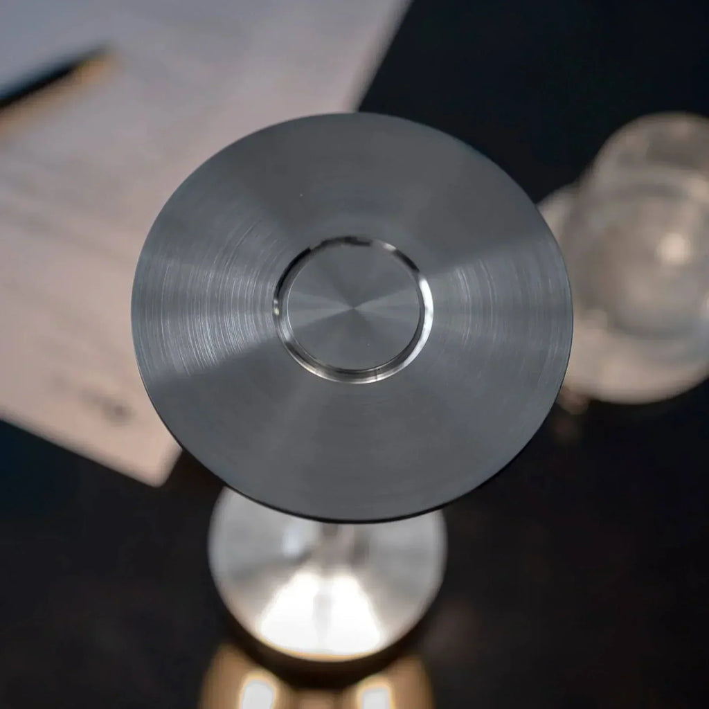 Modern Brass Cone LED Rechargeable Table Lamp 1-Light