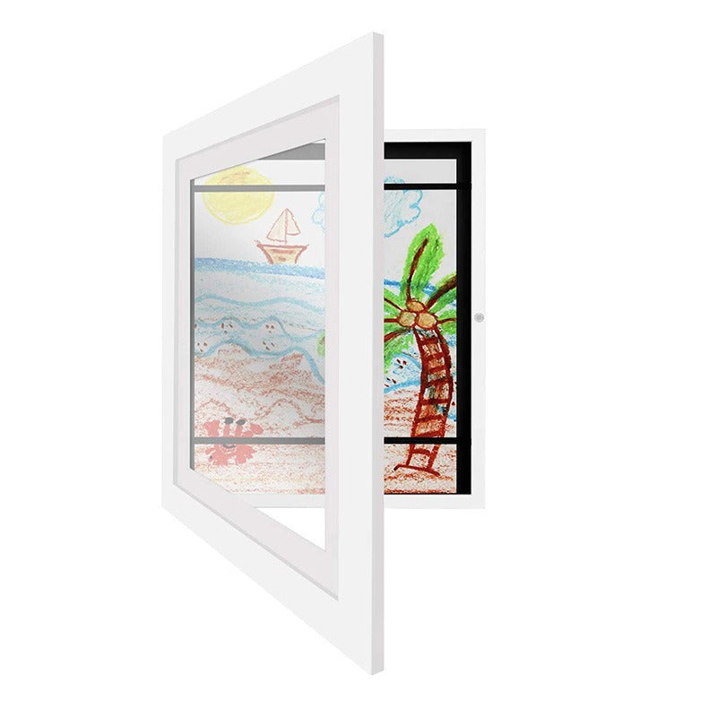 Guili | Magnetix Kids Art Frames | Ideal for Little Ones - A4 Storage for Posters and Paintings